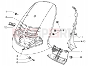 PIAGGIO Front shield