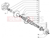 PIAGGIO Driven pulley