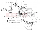 PIAGGIO Kickstarter - Crankcase cooling