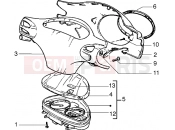 PIAGGIO Speedometers kms.-Handlebar covers