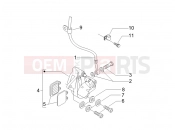 PIAGGIO Liberty 125 Brakes pipes - Calipers