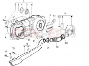 PIAGGIO Liberty 125 Crankcase cover - Crankcase cooling
