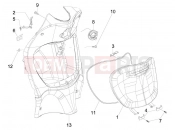 PIAGGIO Liberty 125 Front glove-box - Knee-guard panel