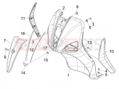 PIAGGIO Liberty 125 Front shield