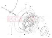 PIAGGIO Liberty 125 Front wheel