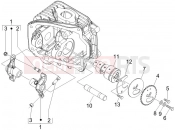 PIAGGIO Liberty 125 Rocking levers support unit