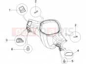 PIAGGIO Liberty 125 Selectors - Switches - Buttons