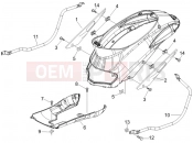 PIAGGIO Liberty 125 Side cover - Spoiler