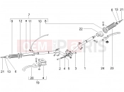 PIAGGIO Liberty 125 4T PTT Handlebars - Master cil.