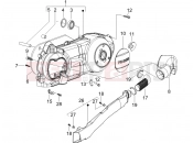PIAGGIO Liberty 125 4T PTT (FR) Crankcase cover - Crankcase cooling