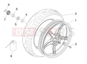 PIAGGIO Liberty 125 4T PTT (FR) Rear wheel