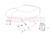 PIAGGIO Liberty 125 4T PTT (FR) Saddle/seats