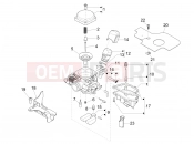 PIAGGIO Liberty 125 4T PTT (E) Carburetor's components