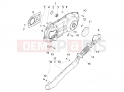 PIAGGIO Liberty 125 4T PTT (E) Crankcase cover - Crankcase cooling