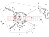 PIAGGIO Liberty 125 4T PTT (E) Head unit - Valve