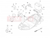 PIAGGIO Liberty 125 4T PTT (E) Remote control switches - Battery - Horn