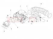 PIAGGIO Liberty 125 4T PTT (E) Carburettor, assembly - Union pipe