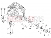 PIAGGIO Liberty 125 4T PTT (E) Rocking levers support unit