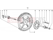 PIAGGIO Front wheel