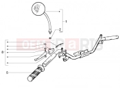 PIAGGIO Handlebars component parts