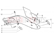 PIAGGIO Rear mudguard