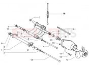 PIAGGIO motorfelfüggesztés