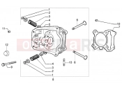 PIAGGIO Cylinder head - valves