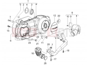 PIAGGIO Liberty 150 Crankcase cover - Crankcase cooling