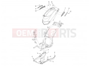 PIAGGIO Liberty 150 oldal burkolat - idomzat