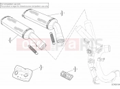 DUCATI Superbike 1098 S Tricolore EXHAUST SYSTEM 102DB » EXHAUST SYSTEM