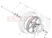PIAGGIO Liberty 200 Sport Front wheel