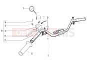 PIAGGIO HANDLEBARS COMPONENT PARTS