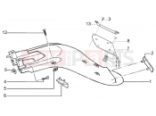 PIAGGIO REAR MUDGUARD