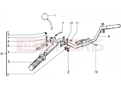 PIAGGIO Handlebars component parts
