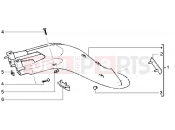 PIAGGIO Rear mudguard