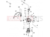PIAGGIO Liberty 50 2T Carburetor's components