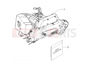PIAGGIO Liberty 50 2T motor