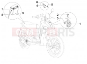 PIAGGIO Liberty 50 2T Remote control switches - Battery - Horn