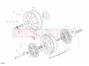 DUCATI Superbike 1098 S Tricolore WHEELS » FRONT WHEEL