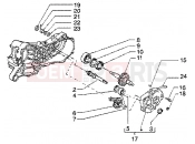 PIAGGIO Rear wheel shaft