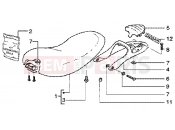 PIAGGIO Saddle-lugg.carrier