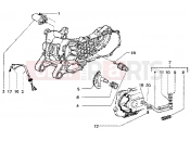 PIAGGIO Starting motor-starter lever