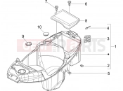 PIAGGIO Liberty 50 4T Helmet huosing - Undersaddle