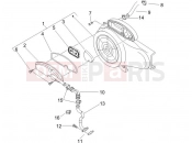 PIAGGIO Liberty 50 4T Secondary air box