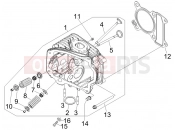 PIAGGIO Liberty 50 4T Delivery Head unit - Valve