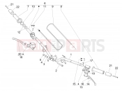 PIAGGIO Liberty 50 4T Delivery Handlebars - Master cil.