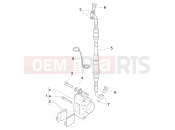 PIAGGIO Liberty 50 4T Delivery Brakes pipes - Calipers