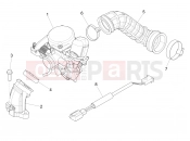 PIAGGIO Liberty 50 4T Delivery Carburettor, assembly - Union pipe