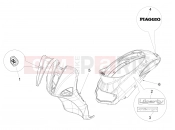 PIAGGIO Liberty 50 4T Delivery Plates - Emblems