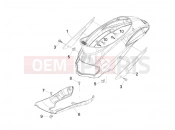 PIAGGIO Liberty 50 4T Delivery Side cover - Spoiler